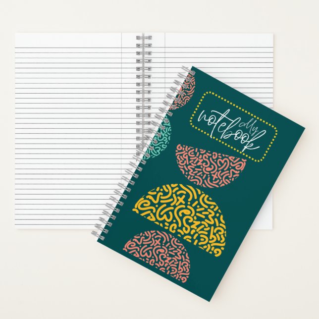 College ruled Hard Cover notebook  Notizbuch (Innen)