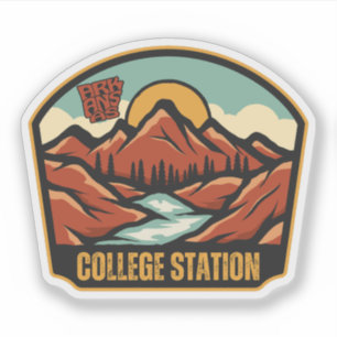 College Station, Arkansas  Aufkleber