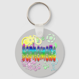 College-Student im 2. Jahr - Frieden Schlüsselanhänger