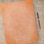 Collegeblock | Hintergrundinformationen zum Vintag Notizblock<br><div class="desc">Uni Ruled Notepad - Standardformatseiten - 8.5" X 11" mit Ruled Lines in Schwarzer Uni auf jeder Seite für einfaches Schreiben - Ein einseitiges Notebook mit Vintag orangefarbenem Hintergrund</div>
