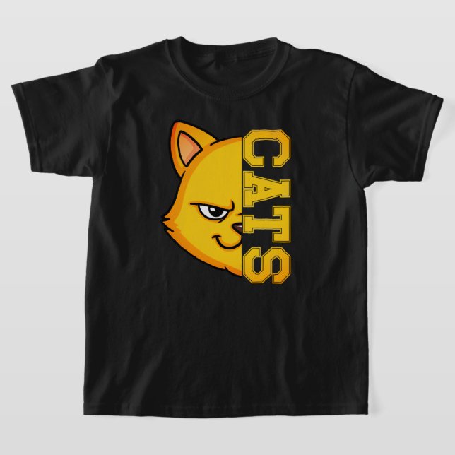 Collegiate Grumpy Cat – Bold Streetwear EdiT-Shirt T-Shirt (Ablage )