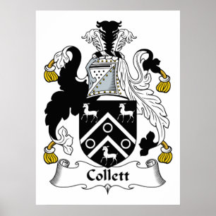 Collett Familienwappen Poster