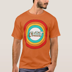 Collett Name Shirt Vintag Collett Circle