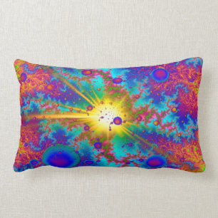 Colliding Dweeb Ballz Psychedelic Lendenkissen