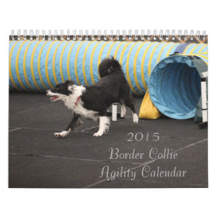 Collie-Agility-Kalender der Grenze2015 Kalender