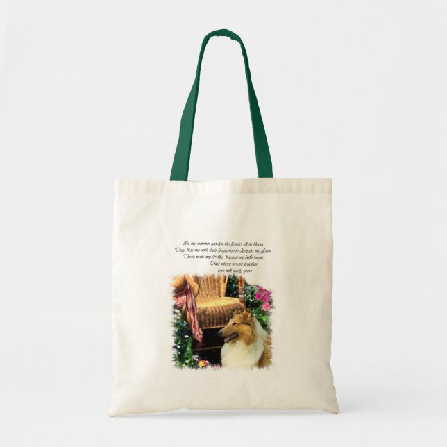 Collie Art spendet Rough Sable Tragetasche (Vorne)