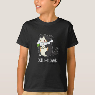 Collie-Blume Funny Border Collie Dog Pun T-Shirt