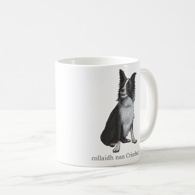 Collie - Collaidh nan Crìochan Kaffeetasse (VorderseiteRechts)