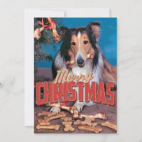 Collie Dog Christmas