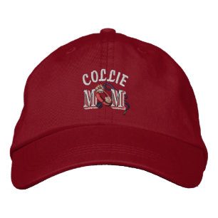 Collie Dog Mama Bestickte Baseballkappe