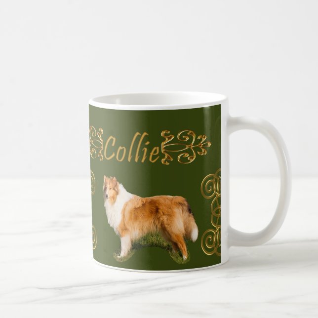Collie-Eleganz Tasse (Rechts)