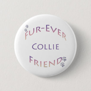Collie Furever Button