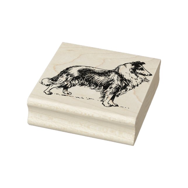 Collie Gummistempel (Stempel)