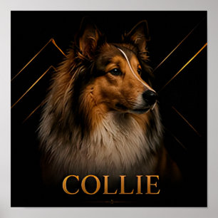 Collie Heritage Shepherd Kollektion Poster