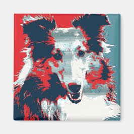Collie Hope Parody Poster Magnet
