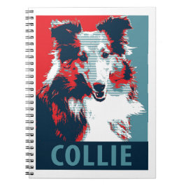 Collie Hope Parody Poster Notizblock