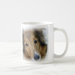 Collie-Hundekaffee-Tasse Tasse