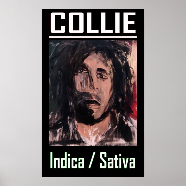 COLLIE INDICA SATIVA POSTER (Vorne)