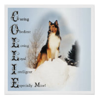 Collie ist... Rough Collie Art