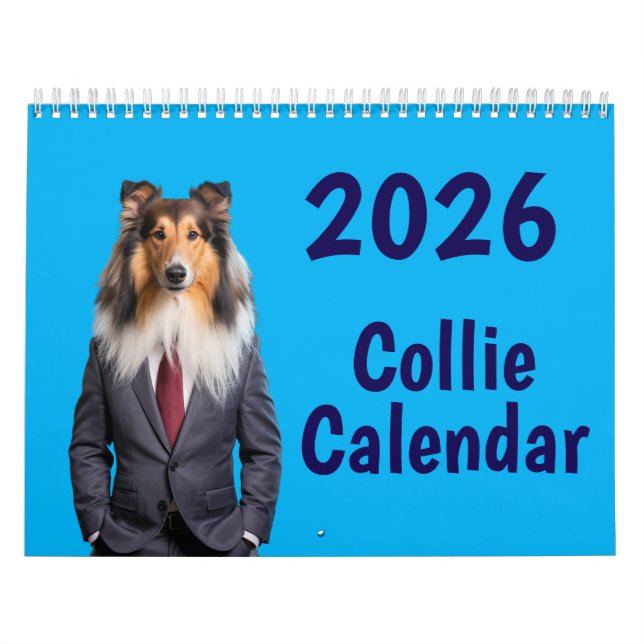 Collie-Kalender Kalender (Titelbild)