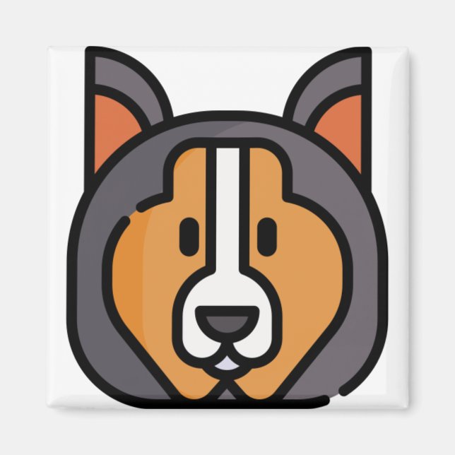Collie Magnet (Vorne)