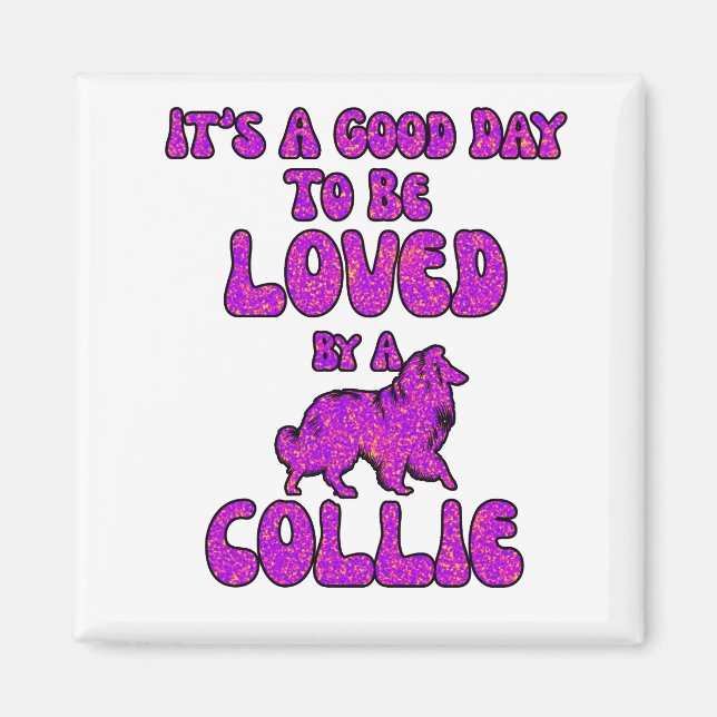 Collie-Magnet Magnet (Vorne)