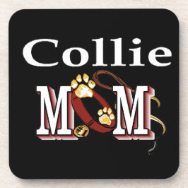 Collie Mama Geschenke Getränkeuntersetzer