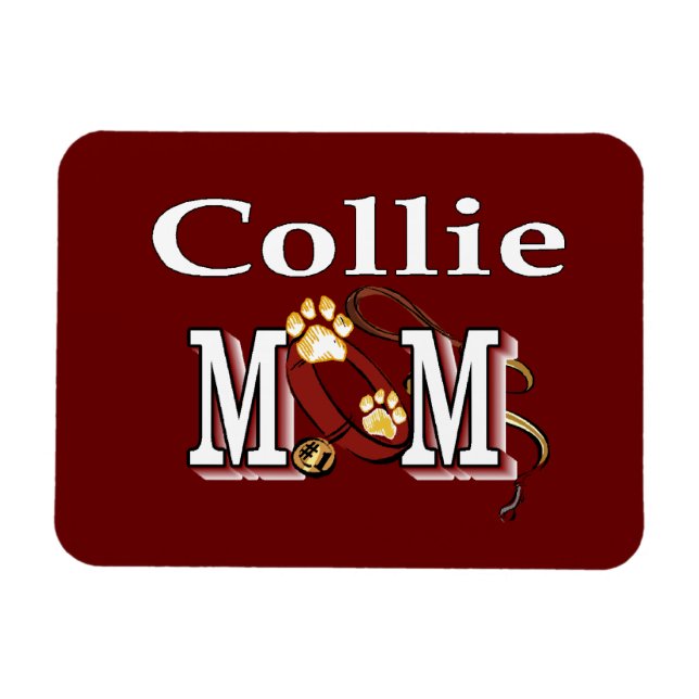 Collie Mama Geschenke Magnet (Horizontal)