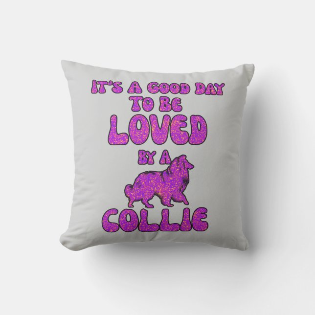 Collie Pillow Kissen (Vorderseite)
