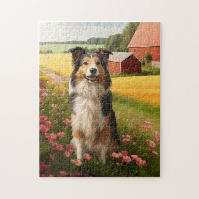 Collie Puzzle (Vertikal)