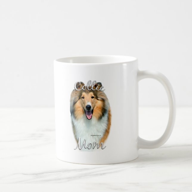 Collie (rau) Mama 2 Tasse (Rechts)