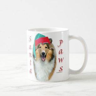 Collie (rau) Santa Paws Tasse
