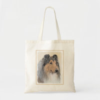 Collie (Rough) Malerei - Niedliche Original Hunde 