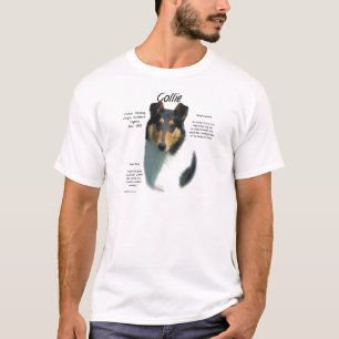 Collie (tri glatt) History Design T-Shirt