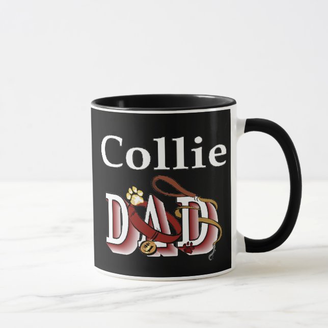 Collie Vater Tasse (Rechts)