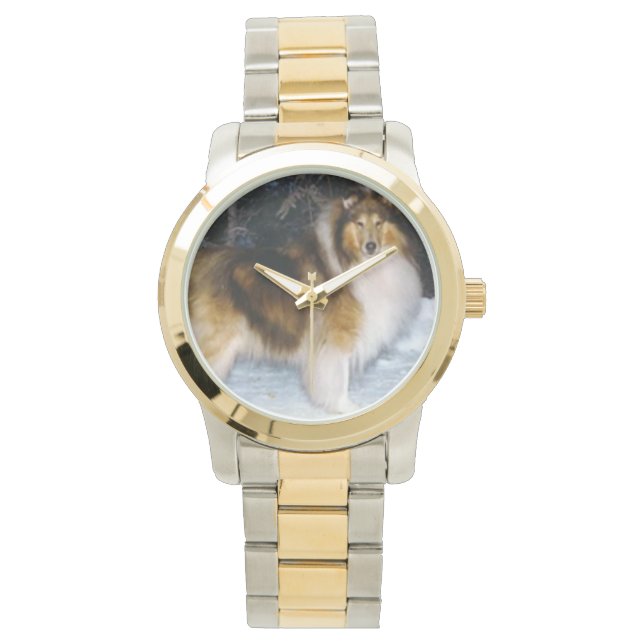 Collie Watch von Hevener Armbanduhr (Vorderseite)