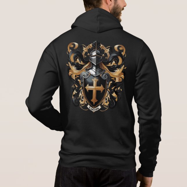 Collier Coat of Arms Men's Hoodie (Rückseite)