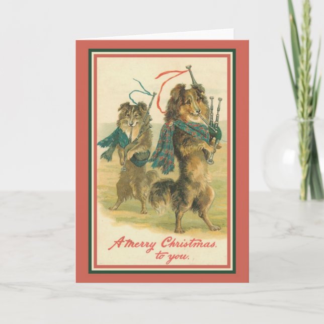 Colliese für Baggergeräte Feiertagskarte (Vorderseite)