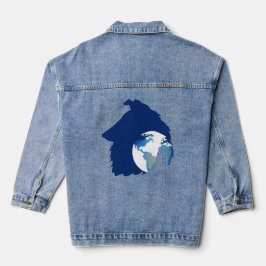 ColliesWithoutBorders-Logo Jeansjacke