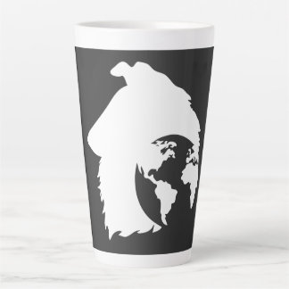 ColliesWithoutBorders weißes Logo Milchtasse