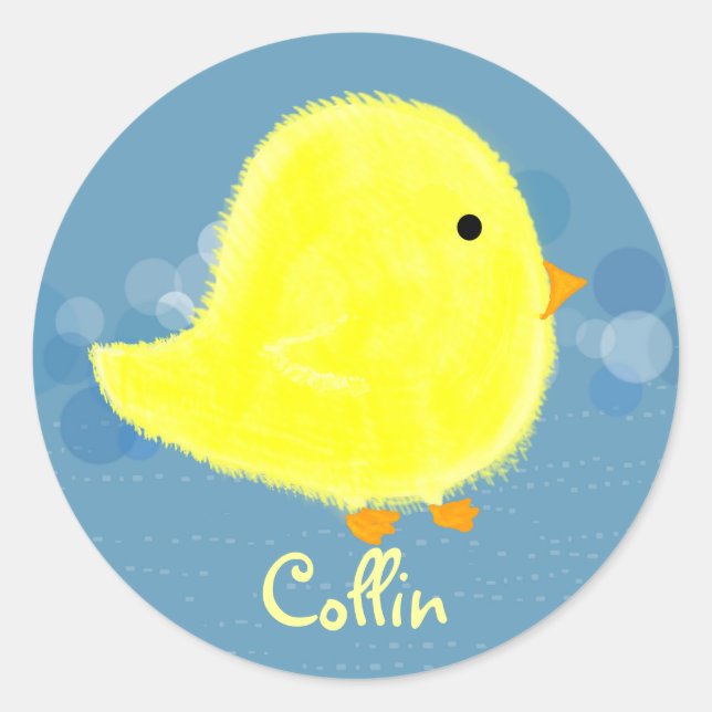 Collin Baby Chick Sticker 369MyName (Vorderseite)