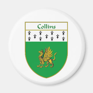 Collins Coat of Arms/Familienwappen Magnet