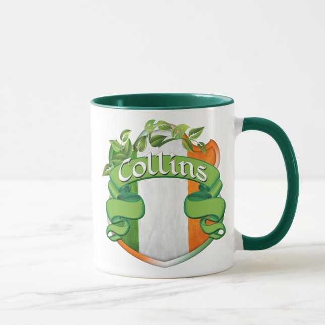 Collins-Iren-Schild Tasse (Rechts)