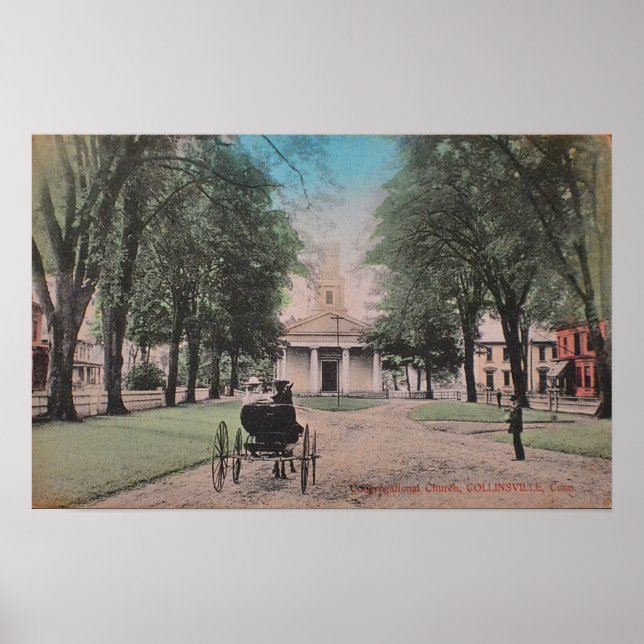Collinsville Church Poster (Vorne)