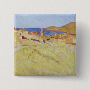 Collioure Landschaft Button