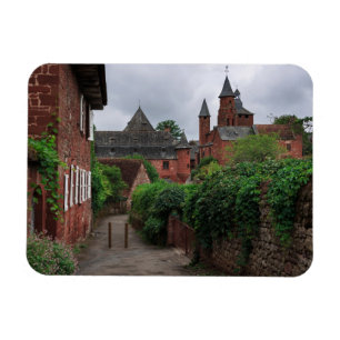 Collonges-La-Rouge, rechteckiger Magnet