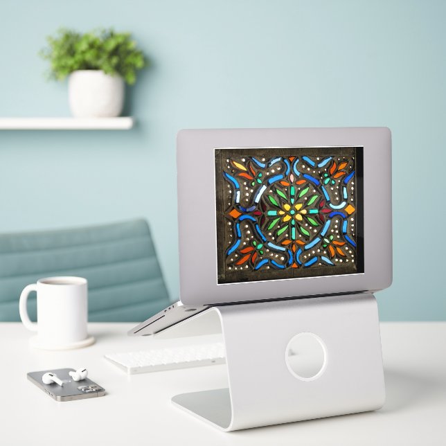 Collorful Ottoman pattern Aufkleber (Laptop auf Schreibtisch)