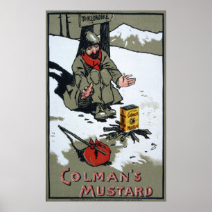 Colmans Erwärmungssenf, 1900 Poster