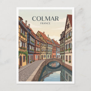 Colmar, Elsass, Frankreich Postkarte