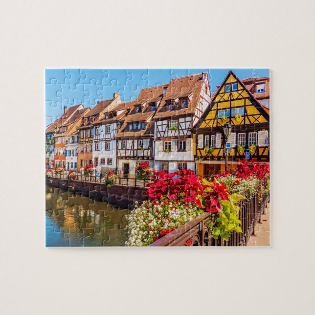 Colmar, Elsass, Frankreich. Puzzle (Horizontal)